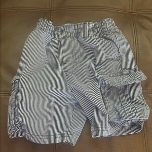 Garanimals Black and White Striped Kids Shorts